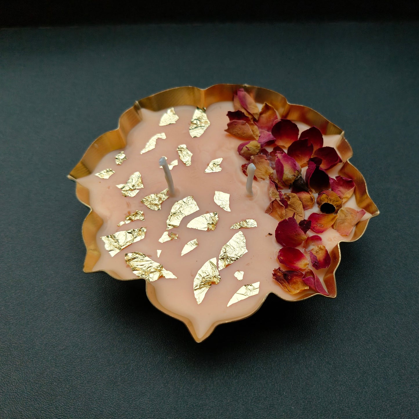 Rose & Gold Luxe Candle