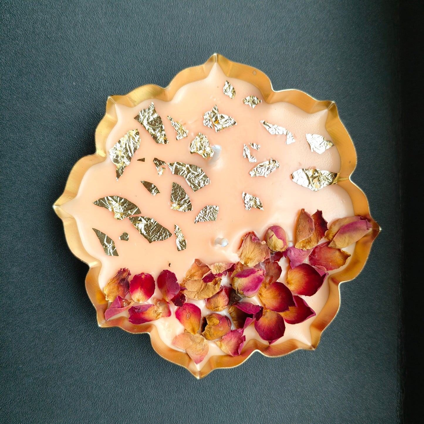 Rose & Gold Luxe Candle