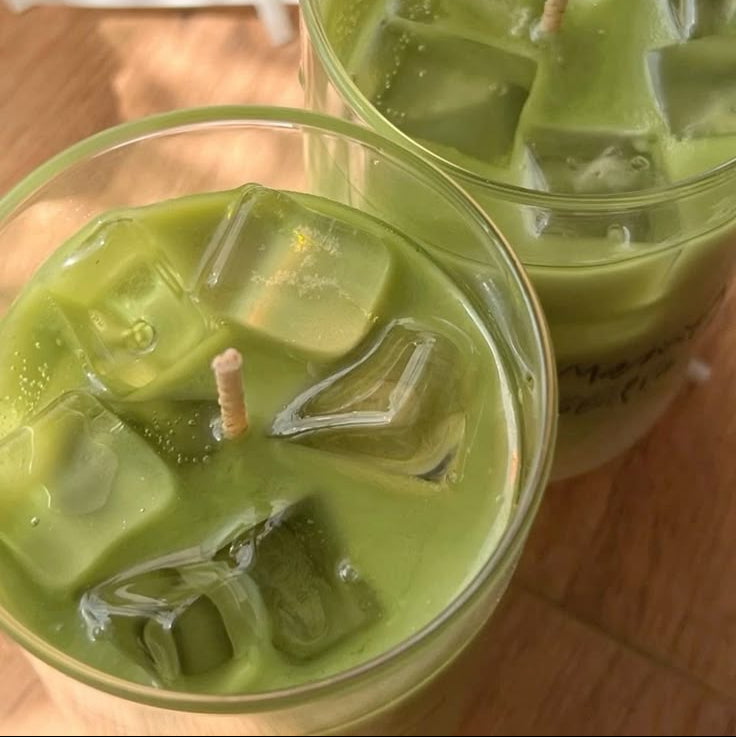 Ice Matcha Latte Candle – Café Luxe in Wax