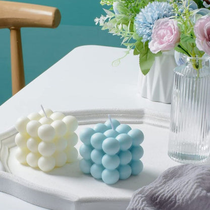 Big Bubble Candle – Modern Minimalist Luxury (Pack of 2)