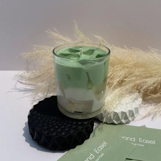Ice Matcha Latte Candle – Café Luxe in Wax