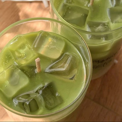 Ice Matcha Latte Candle – Café Luxe in Wax