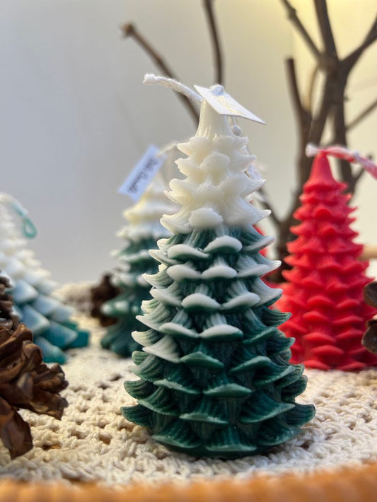 Cedar Christmas Tree Candle