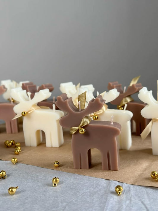 Reindeer Glow Candle – Luxury Christmas scented soy wax candle